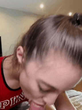 Teen in pigtails swallows a load of cum – See more hot amateurs on our blog nsfw xxx gif