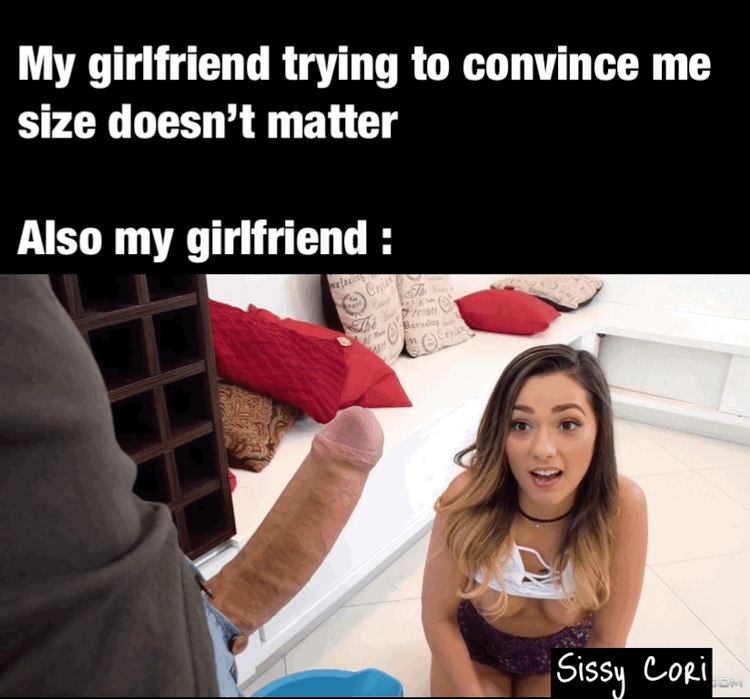 Size matters.. let your girlfriend have big cock nsfw xxx gif