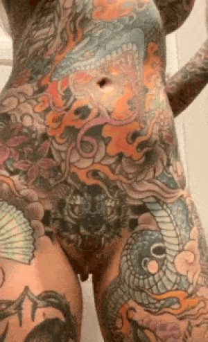 Dancing with tattoos