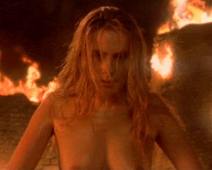 Emmanuelle Seigner nude Satanic Sex