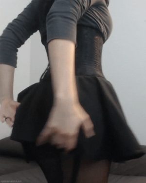 Fine ass under skirt