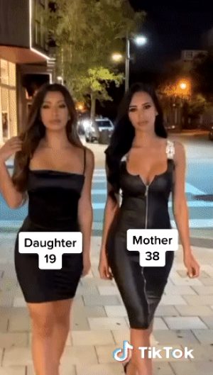 Hot mother and hot daughter