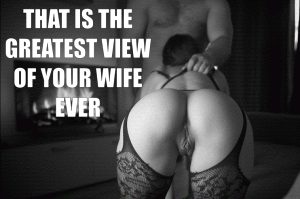 hotwife blowjob guy while husband can only have that great view of her
