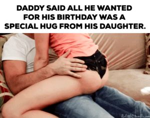 Little teen gives daddy lapdance
