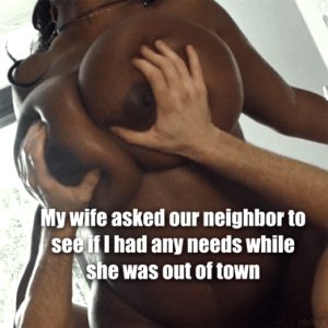 Neighbor checks up on you