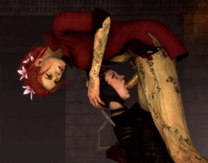 Poison Ivy FaceFucking Selina Kyle Catwoman